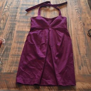 Halter Neck Dress w/ Pockets